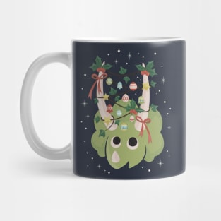 Christmas Dinosaur Triceratops Mug